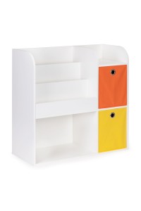 Regał drewniany dla dzieci szafka dziecięca przegrody organizer ECOTOYS