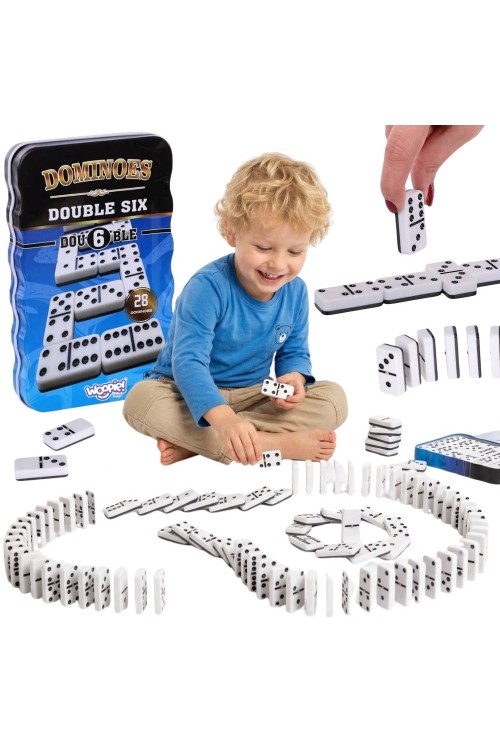 WOOPIE Domino Klasyczna Gra Logiczna 28 Kostek