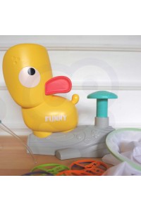 WOOPIE Gra Zręcznościowa Złap Frisbee Wyrzutnia Dysków