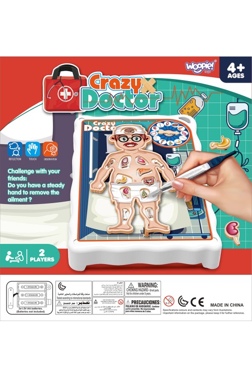 WOOPIE Gra Zręcznościowa Szalony Lekarz