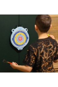 WOOPIE Magnetyczna Gra w Rzutki Bezpieczna Dart Tarcza Wesoły Rekinek