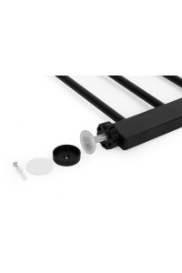 Bramka barierka zabezpieczająca 74-80 cm na schody i drzwi metal drewno ECOTOYS