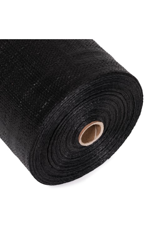 Agrowłóknina czarna agrotkanina UV 150g mata antychwastowa 1,6x50m kołki MulltiGarden