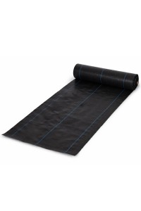 Agrowłóknina czarna agrotkanina UV 135g mata antychwastowa 3,2x50m kołki MulltiGarden