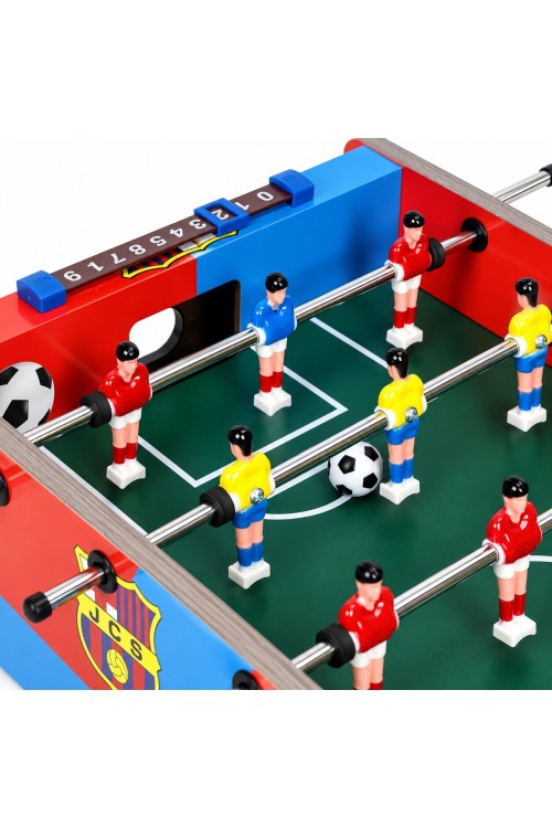 Piłkarzyki stołowe mini 70x35 cm stół do gry dla dzieci ECOTOYS