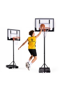 Kosz do koszykówki regulowany do 210 cm wolnostojący tablica obręcz MOVEPRO