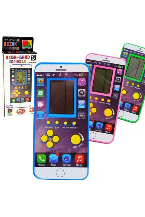WOOPIE Elektroniczna Gra Mini Tetris Kieszonkowa Wersja