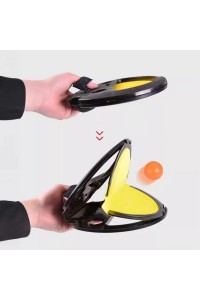 WOOPIE Catch Ball Gra Zręcznościowa Rzucaj Łap Paletka+ 2 Piłki