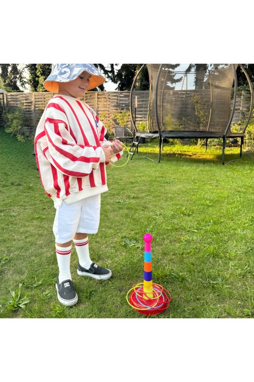 WOOPIE Gra Zręcznościowa Rzut do Celu Obręcze Ringo