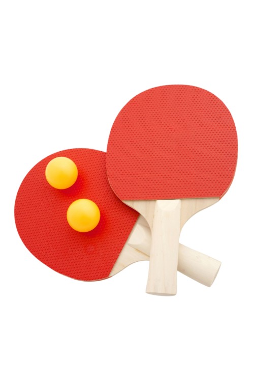 WOOPIE Paletki Rakietki Do Ping Pong Tenisa Stołowego Zestaw + 3 Piłeczki
