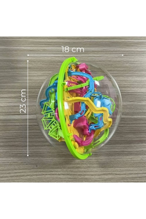 WOOPIE Labirynt Kulkowy 3D 360 Gra Logiczno Zręcznościowa