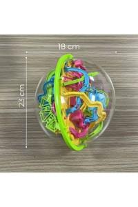 WOOPIE Labirynt Kulkowy 3D 360 Gra Logiczno Zręcznościowa