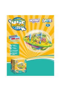 WOOPIE Labirynt Kulkowy 3D 360 Gra Logiczno Zręcznościowa