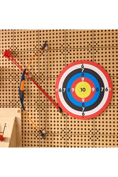 MASTERKIDZ Zestaw Łucznika Do Tablicy STEM Łuk + Tarcza + Strzały