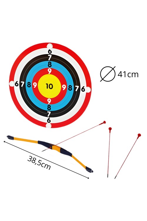 MASTERKIDZ Zestaw Łucznika Do Tablicy STEM Łuk + Tarcza + Strzały
