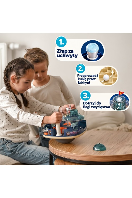 WOOPIE Kosmiczny Labirynt 3D Gra Zręcznościowa Konsola