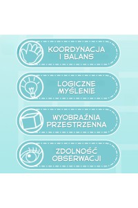 WOOPIE Zielona Kula Labirynt 3D Gra Zręcznościowa Amaze Ball