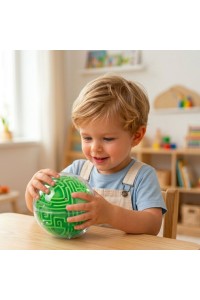 WOOPIE Zielona Kula Labirynt 3D Gra Zręcznościowa Amaze Ball