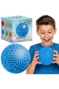WOOPIE Niebieska Kula Labirynt 3D Gra Zręcznościowa Amaze Ball