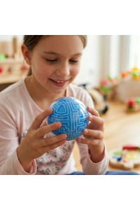 WOOPIE Niebieska Kula Labirynt 3D Gra Zręcznościowa Amaze Ball