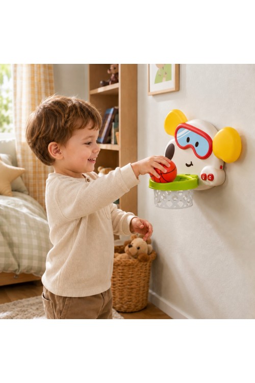 WOOPIE BABY Interaktywny Kosz Do Koszykówki Piesek Dla Dzieci