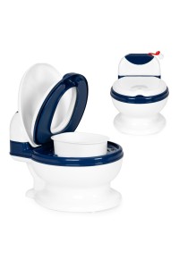 Nocnik toaleta z wyjmowanym wkładem sedes dla dzieci zamykany ze szczotką ECOTOYS
