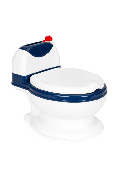 Nocnik toaleta z wyjmowanym wkładem sedes dla dzieci zamykany ze szczotką ECOTOYS