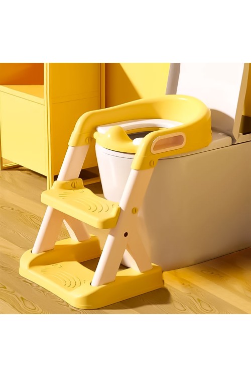 Nakładka na toaletę ze schodkami drabinką dla dzieci ECOTOYS