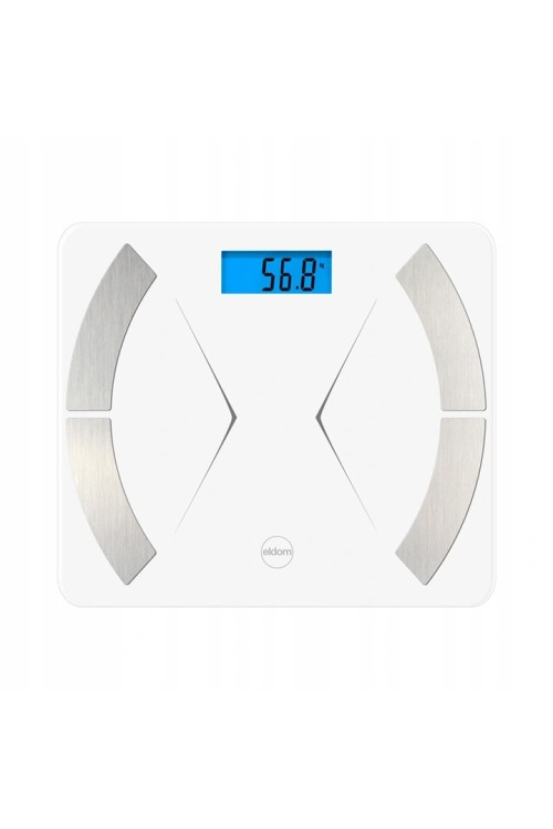 Inteligentna waga łazienkowa bluetooth Eldom TWO500 biała