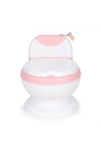 Nocnik toaleta z wyjmowanym wkładem sedes dla dzieci zamykany ze szczotką ECOTOYS