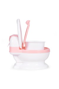 Nocnik toaleta z wyjmowanym wkładem sedes dla dzieci zamykany ze szczotką ECOTOYS
