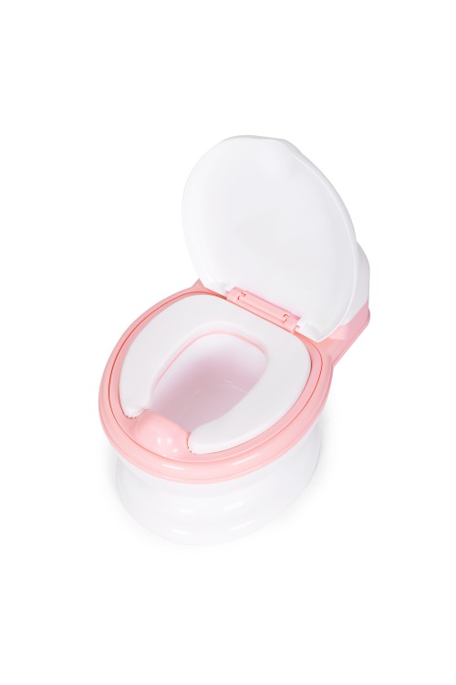 Nocnik toaleta z wyjmowanym wkładem sedes dla dzieci zamykany ze szczotką ECOTOYS