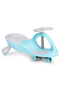 Jeździk grawitacyjny pojazd dla dzieci koła LED niebieski ECOTOYS
