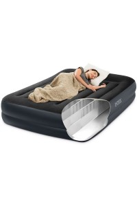 Materac dmuchany do spania 203x152 cm dwuosobowy łóżko INTEX 64124