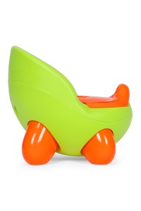 Nocnik toaleta sedes dla dzieci wyjmowany wkład antypoślizgowe nóżki zielony ECOTOYS