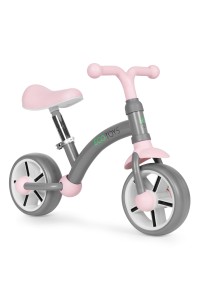 Rowerek biegowy dla dzieci koła EVA regulacja siodełka szary ECOTOYS