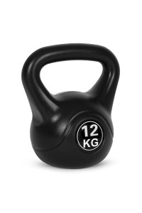 Kettlebell kettle 12 kg do ćwiczeń hantla kula odważnik obciążenie ciężar fitness MOVEPRO