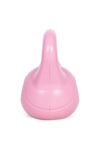 Kettlebell kettle 4 kg do ćwiczeń hantla kula odważnik obciążenie ciężar fitness różowy MOVEPRO
