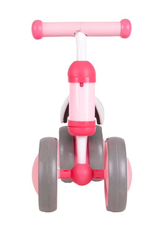 Rowerek biegowy treningowy mini rower dla dzieci różowy ECOTOYS