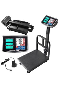 Waga elektroniczna 200 kg magazynowa sklepowa platformowa towarowa przemysłowa LCD