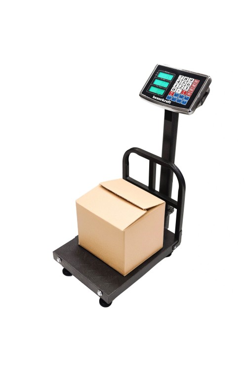 Waga elektroniczna 200 kg magazynowa sklepowa platformowa towarowa przemysłowa LCD
