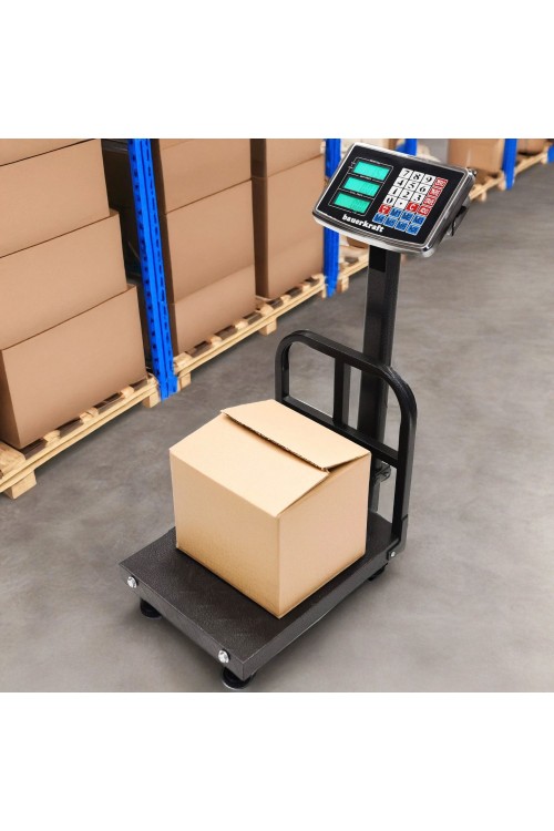 Waga elektroniczna 200 kg magazynowa sklepowa platformowa towarowa przemysłowa LCD