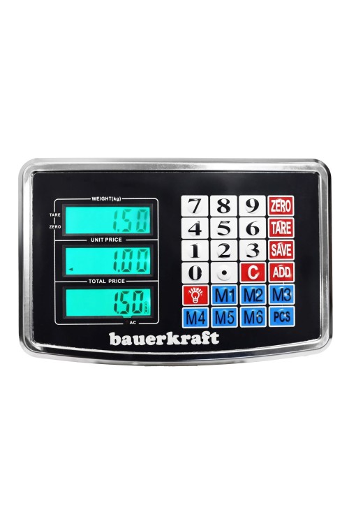 Waga elektroniczna 200 kg magazynowa sklepowa platformowa towarowa przemysłowa LCD