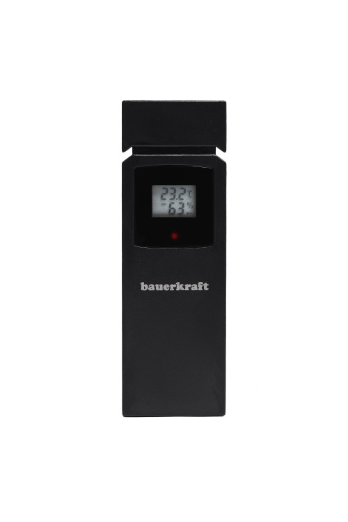 Stacja pogodowa podświetlana bezprzewodowa z czujnikiem zewnętrznym wyświetlacz LCD termometr barometr zegar