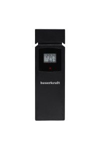 Stacja pogodowa podświetlana bezprzewodowa z czujnikiem zewnętrznym wyświetlacz LCD termometr barometr zegar