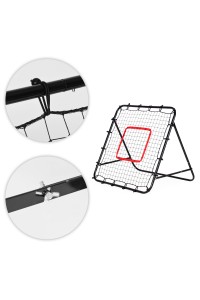 Rebounder do piłki nożnej trenażer piłkarski bramka do odbijania piłki 100x100 cm MOVEPRO