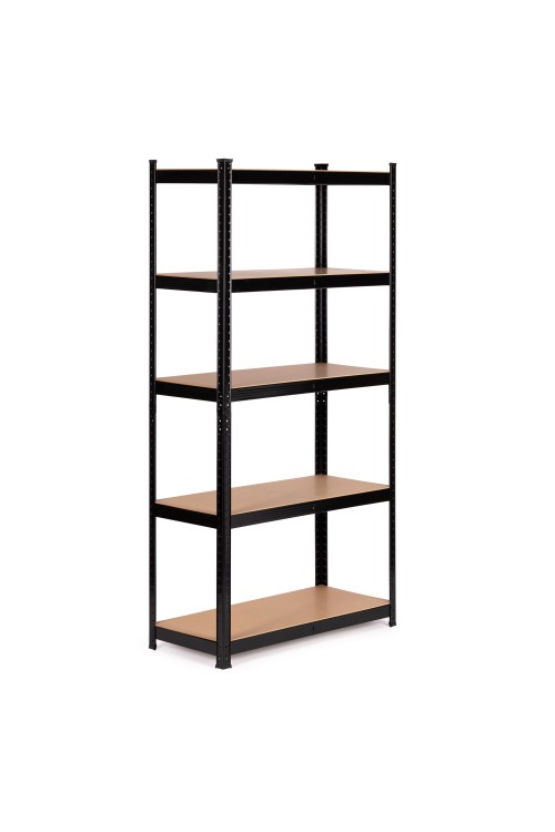 Regał metalowy magazynowy 180x90x40 cm do garażu piwnicy 5 półek 875 kg ModernHome