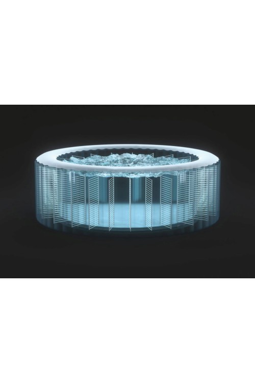 Nadmuchiwane SPA kwadratowe basen z hydromasażem 4 os. 175x71 cm akcesoria premium INTEX 28446