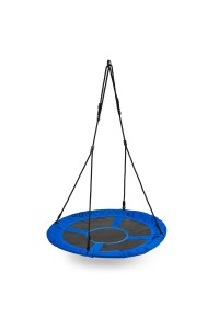 Huśtawka ogrodowa bocianie gniazdo 100 cm niebieska ECOTOYS