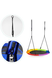 Huśtawka ogrodowa bocianie gniazdo 100 cm kolorowa ECOTOYS
